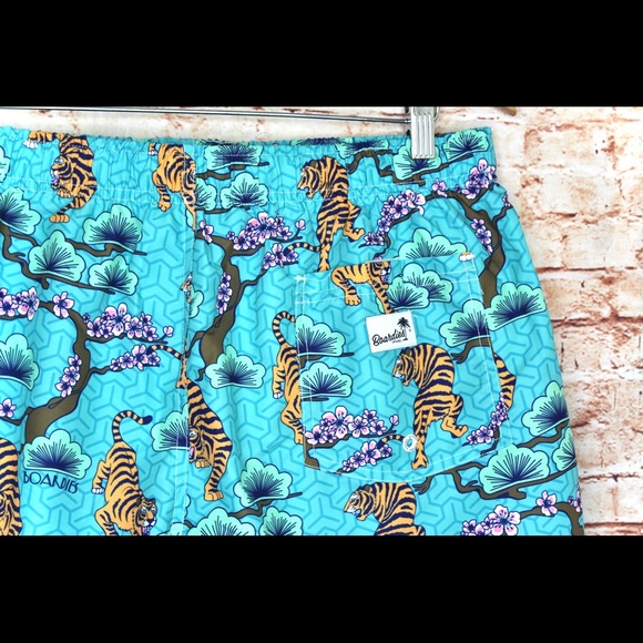 Boardies Tora Tiger Cherry Blossoms Board Shorts